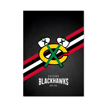 Poster Le Cri des Blackhawks