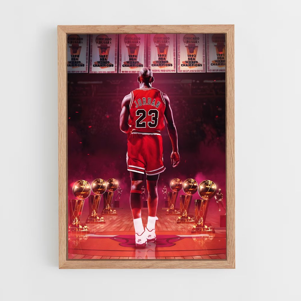 ap-chicago bulls-10 cadre Bois clair