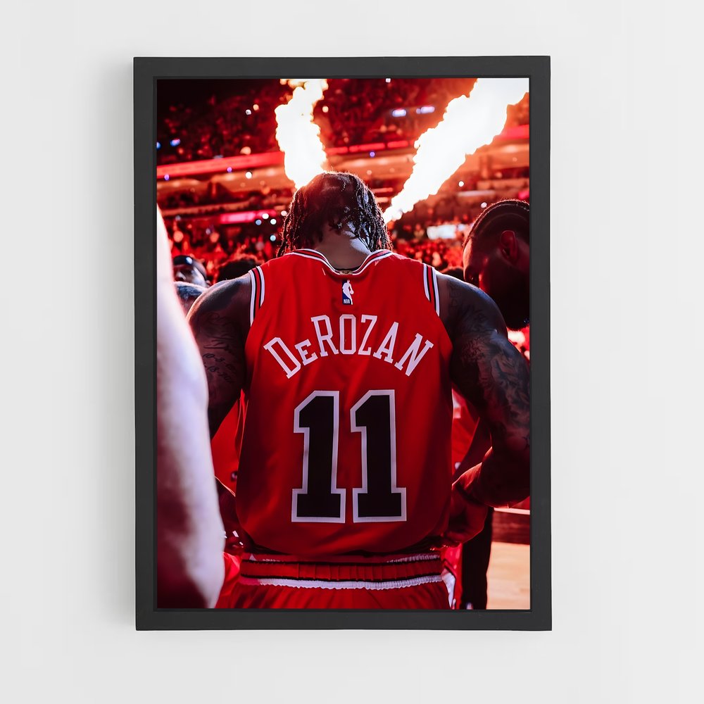 ap-chicago bulls-15 cadre Noir