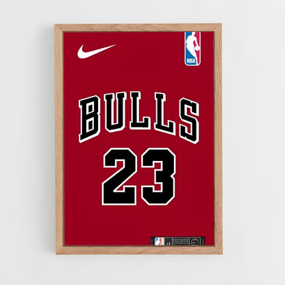 ap-chicago bulls-4 cadre Bois clair