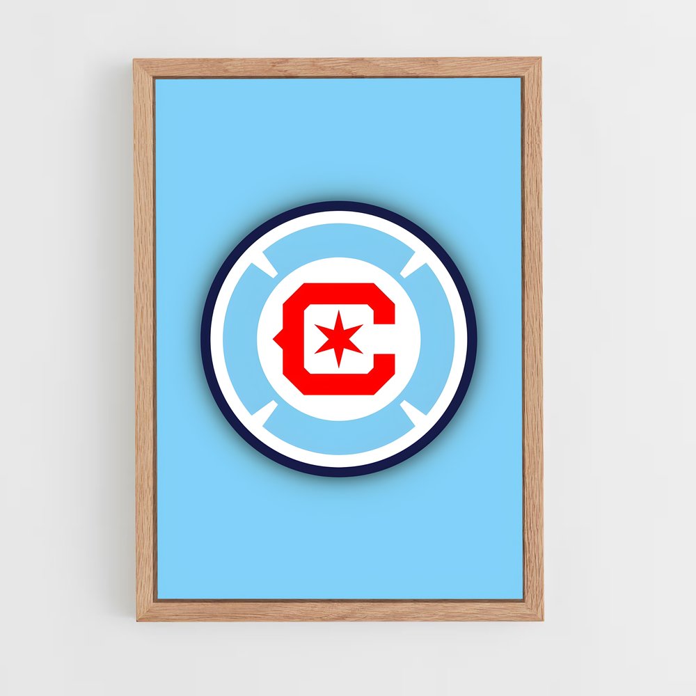 ap-chicago fire fc-1 cadre Bois clair