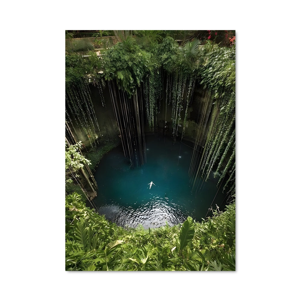 Poster Oasis de Chichen Itza