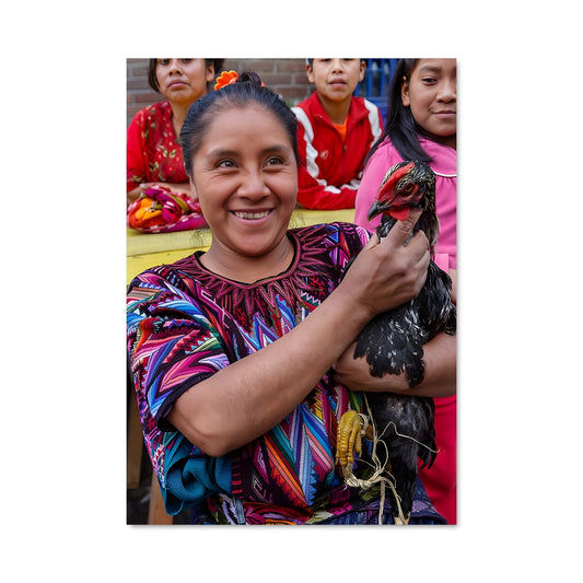 Poster La Femme et le Poulet