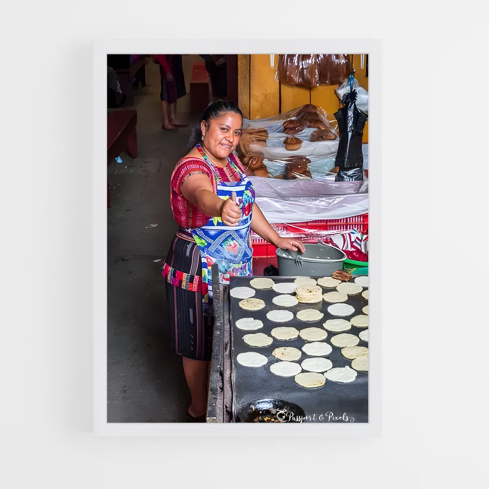ap-chichicastenango market-2 cadre Blanc