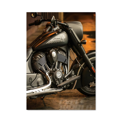 Poster Cheval Noir
