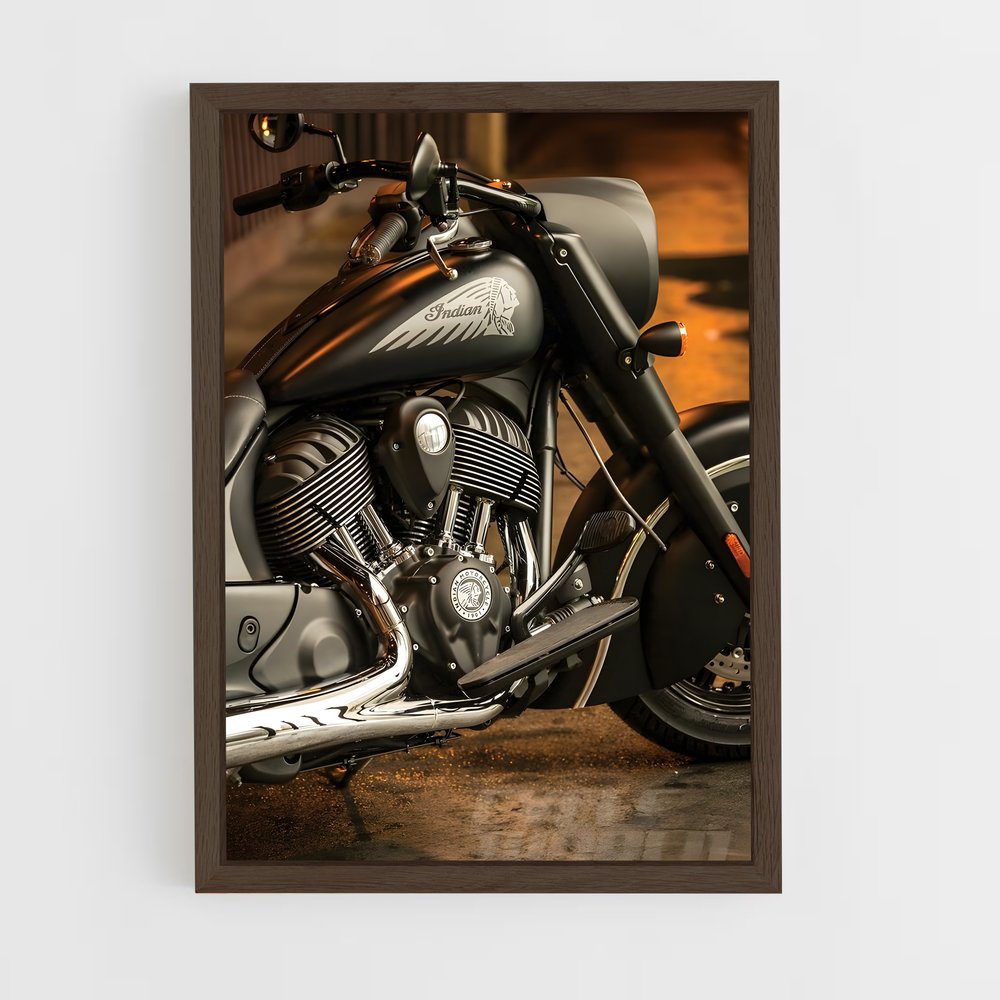 ap-chief dark horse-2 cadre Bois foncé