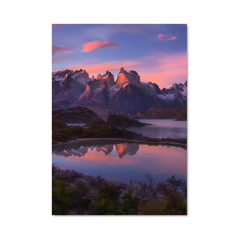 Poster Coucher sur le Torreso