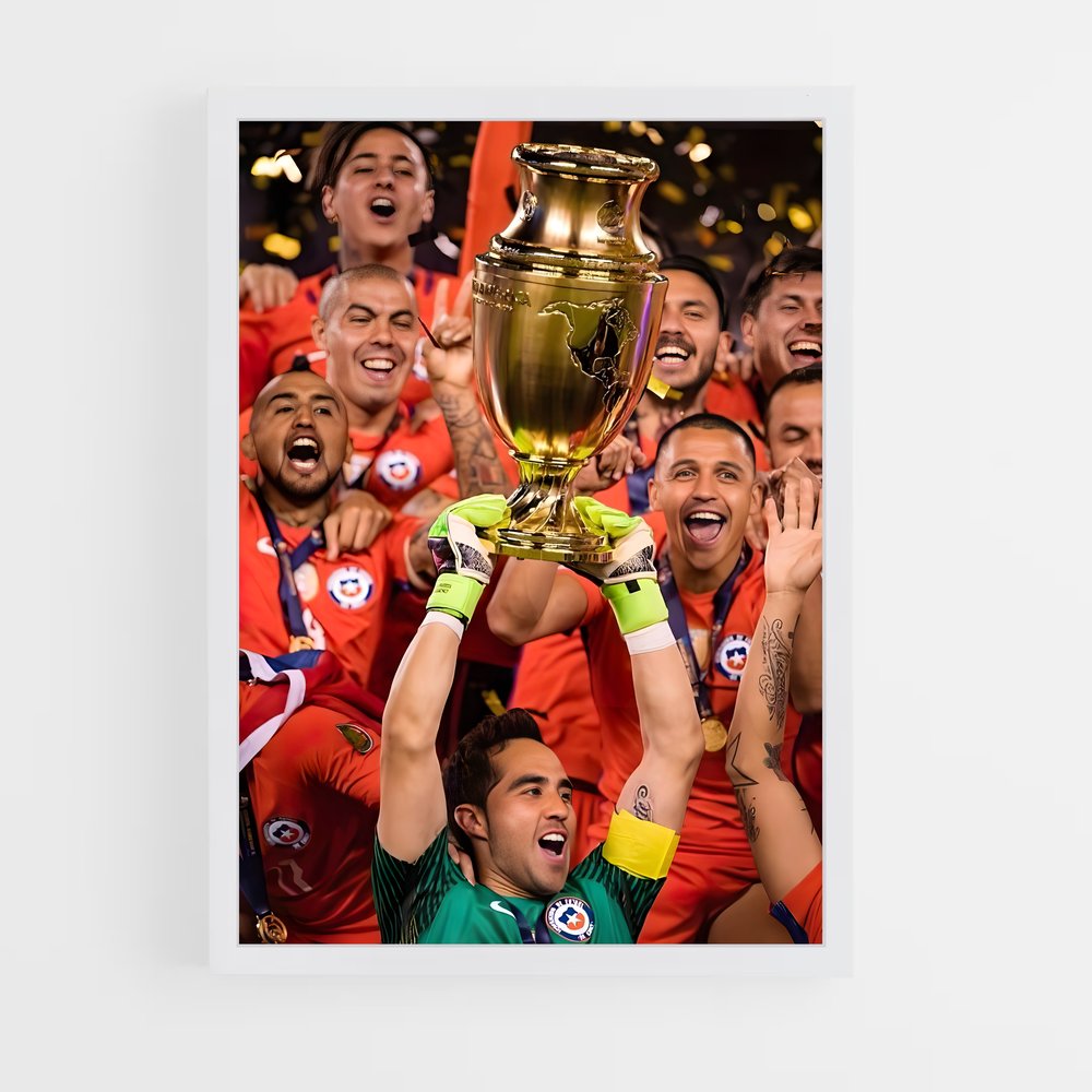 ap-chile national football team-2 cadre Blanc