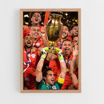 ap-chile national football team-2 cadre Bois clair