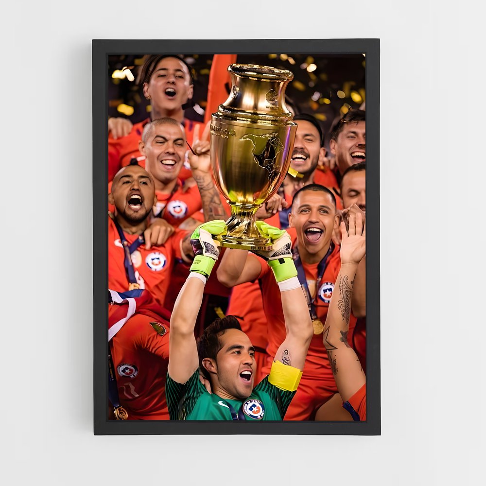 ap-chile national football team-2 cadre Noir