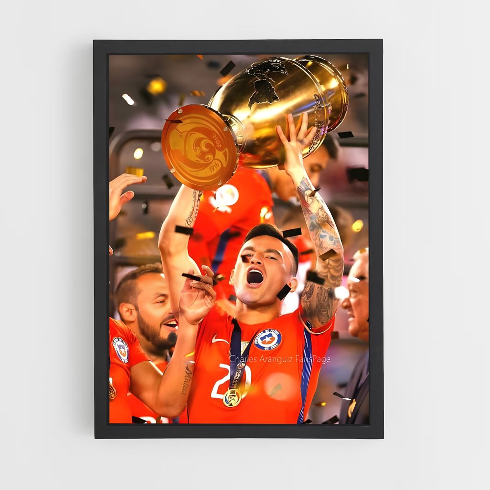 ap-chile national football team-5 cadre Noir
