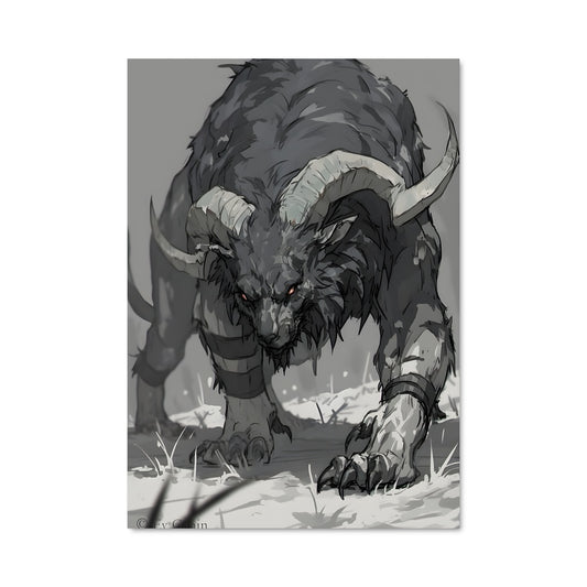 Poster Loup-Garou Titan