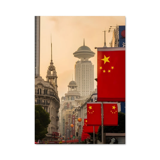 Poster Rue de Pékin