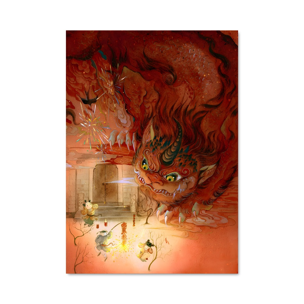 Poster Dragon de Feu
