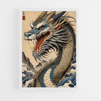 ap-chinese dragon-15 cadre Blanc
