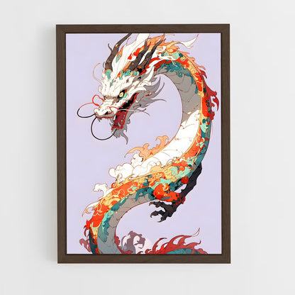 ap-chinese dragon-3 cadre Bois foncé