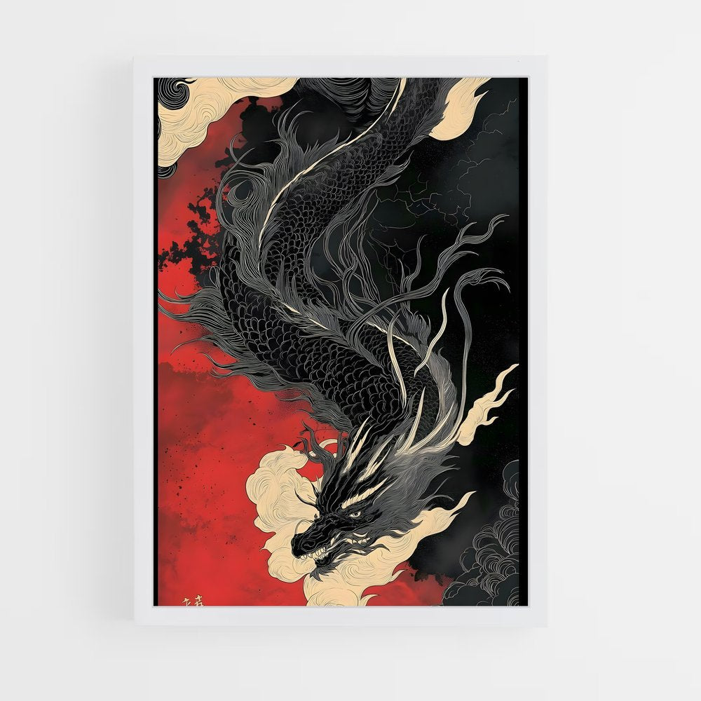 ap-chinese dragon-5 cadre Blanc
