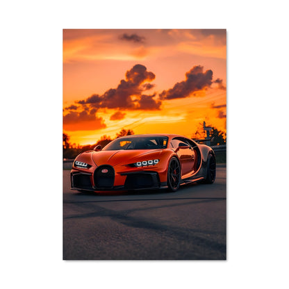 Poster Coucher de Bugatti