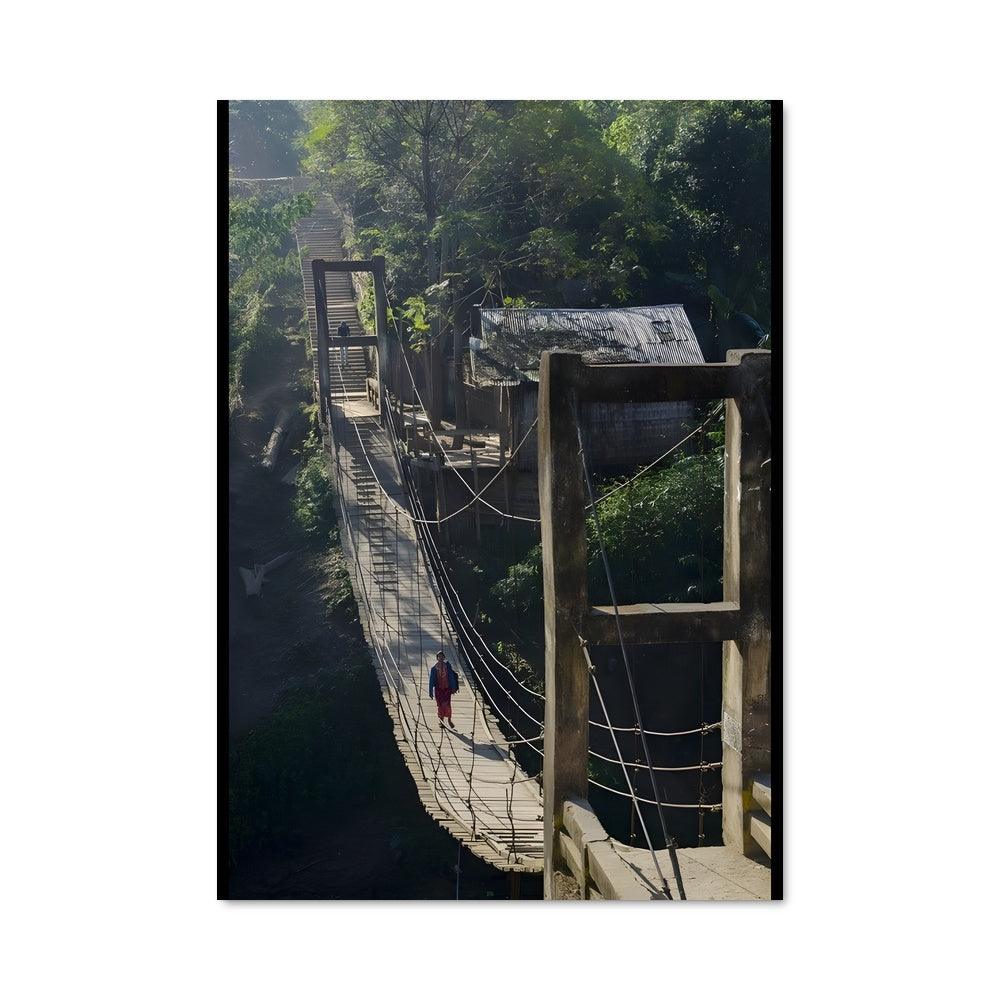 Poster Équilibre Suspendu