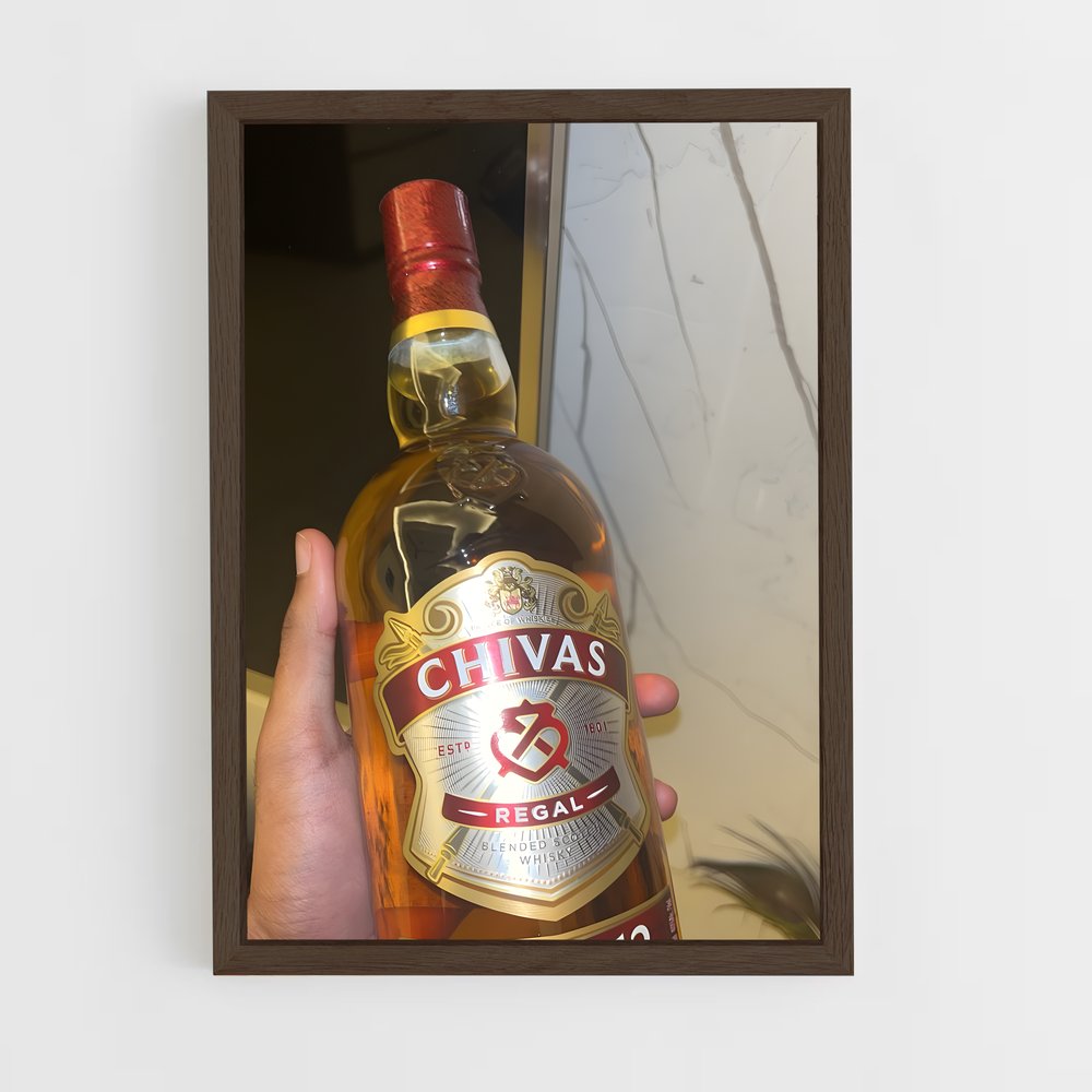 ap-chivas regal-6 cadre Bois foncé