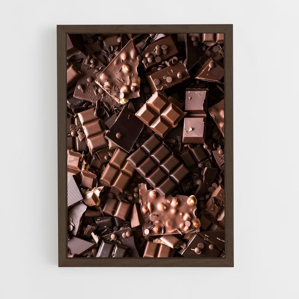 ap-chocolate-8 cadre Bois foncé