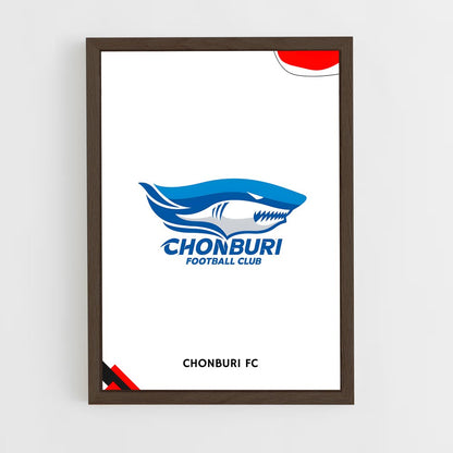 ap-chonburi fc-1 cadre Bois foncé