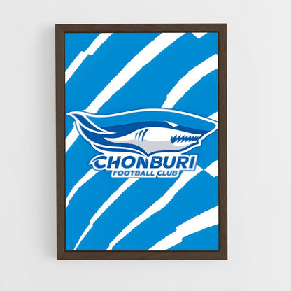 ap-chonburi fc-2 cadre Bois foncé