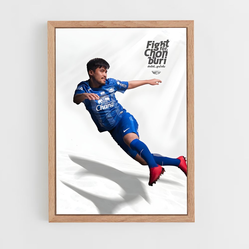 ap-chonburi fc-3 cadre Bois clair