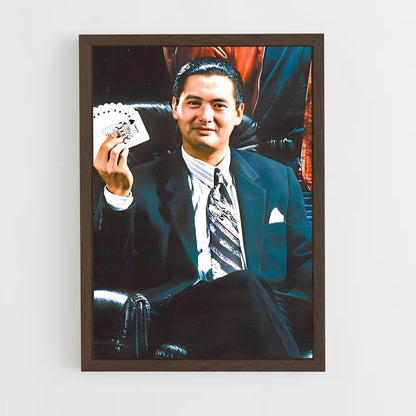 ap-chow yun-fat-3 cadre Bois foncé