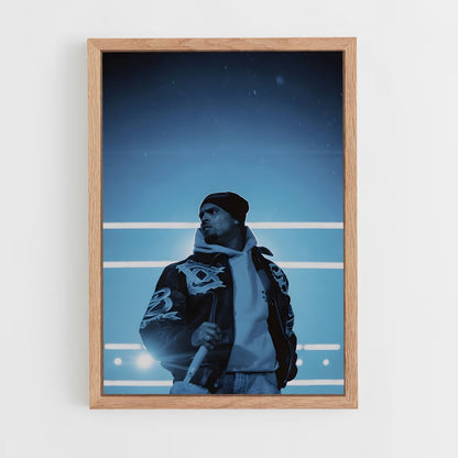 ap-chris brown-5 cadre Bois clair