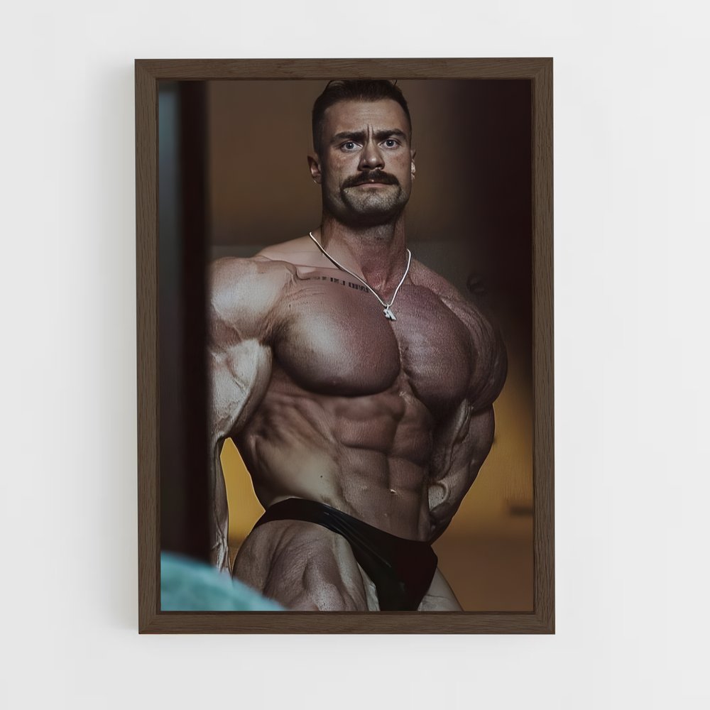 ap-chris bumstead-2 cadre Bois foncé