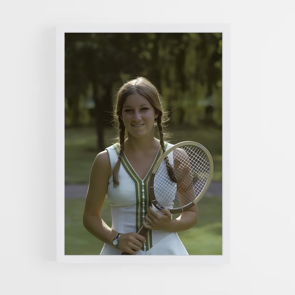 ap-chris evert-6 cadre Blanc