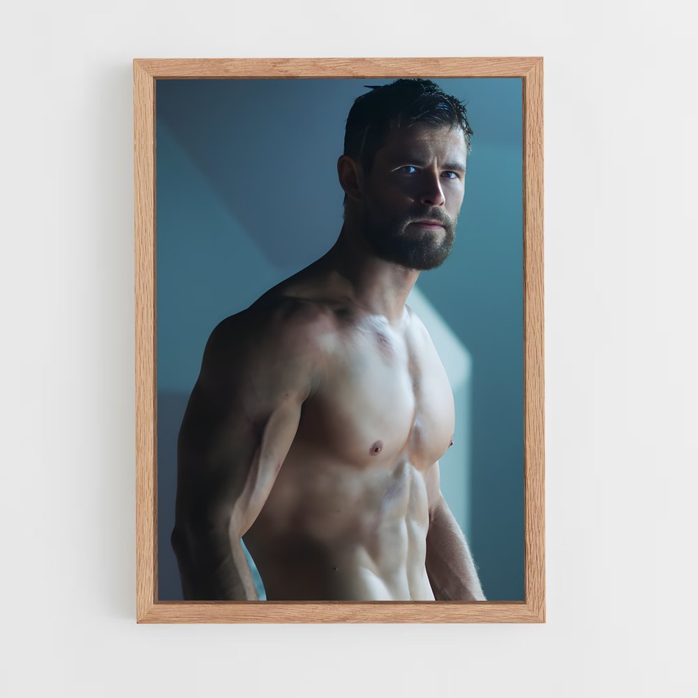 ap-chris hemsworth-9 cadre Bois clair