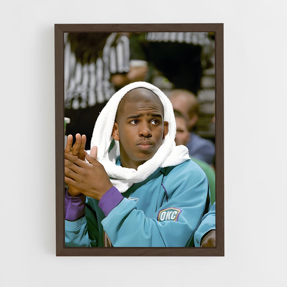 ap-chris paul-4 cadre Bois foncé