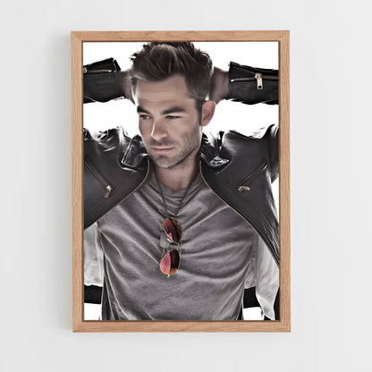 ap-chris pine-5 cadre Bois clair