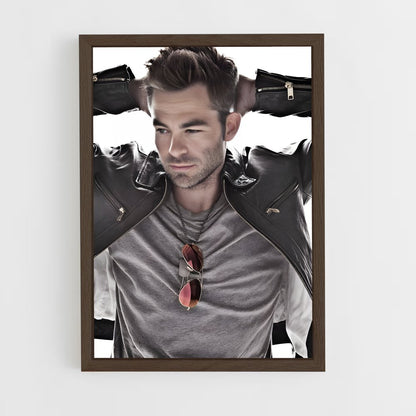 ap-chris pine-5 cadre Bois foncé