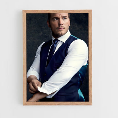 ap-chris pratt-5 cadre Bois clair