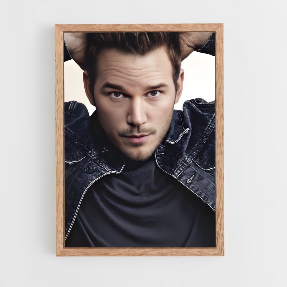 ap-chris pratt-6 cadre Bois clair