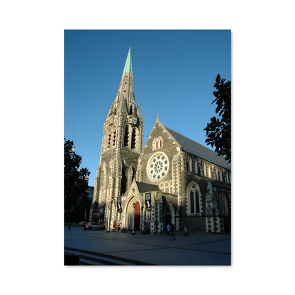 Poster Cathédrale de Christchurch