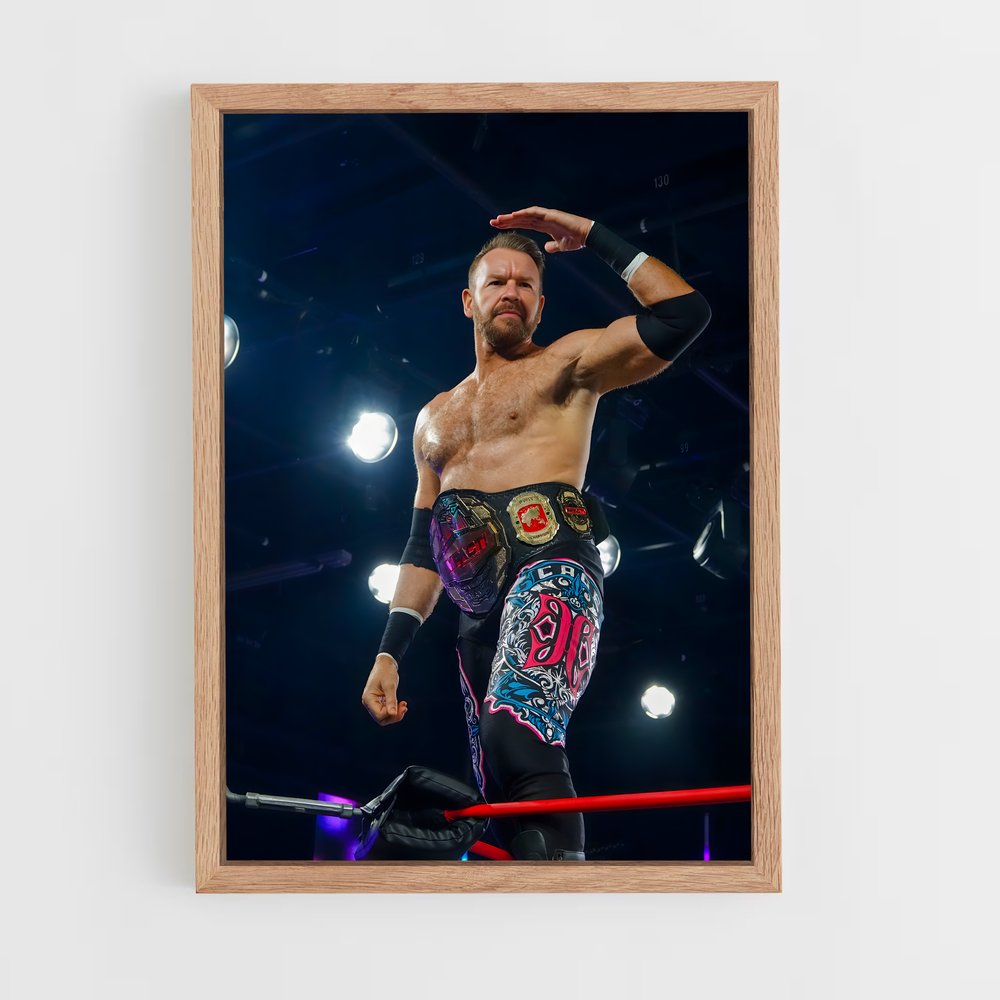 ap-christian cage-4 cadre Bois clair