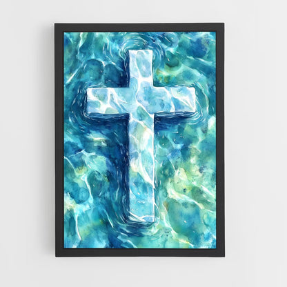 ap-christian cross-12 cadre Noir