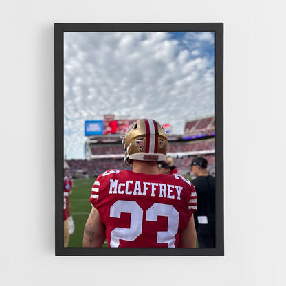 ap-christian mccaffrey-4 cadre Noir