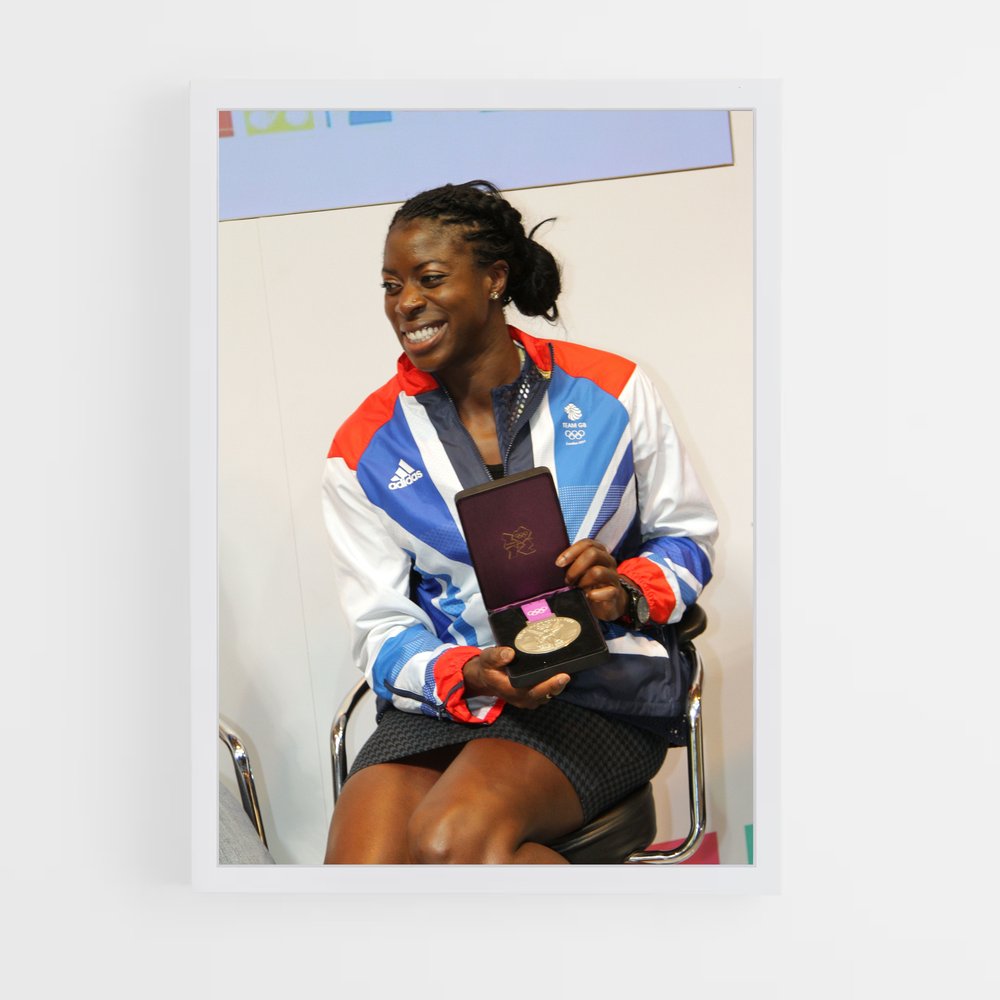 ap-christine ohuruogu-4 cadre Blanc