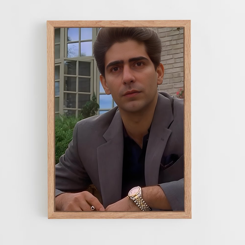 ap-christopher moltisanti-3 cadre Bois clair