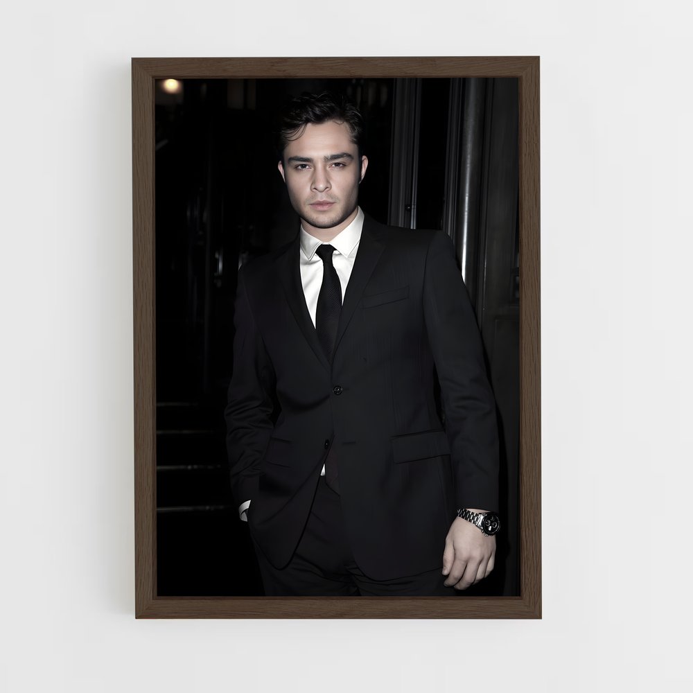ap-chuck bass-3 cadre Bois foncé