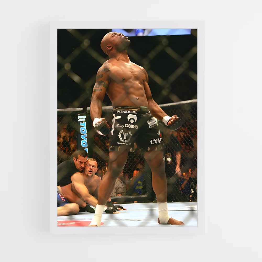 ap-chuck liddell-3 cadre Blanc