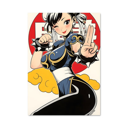 Poster Chun Li en Action