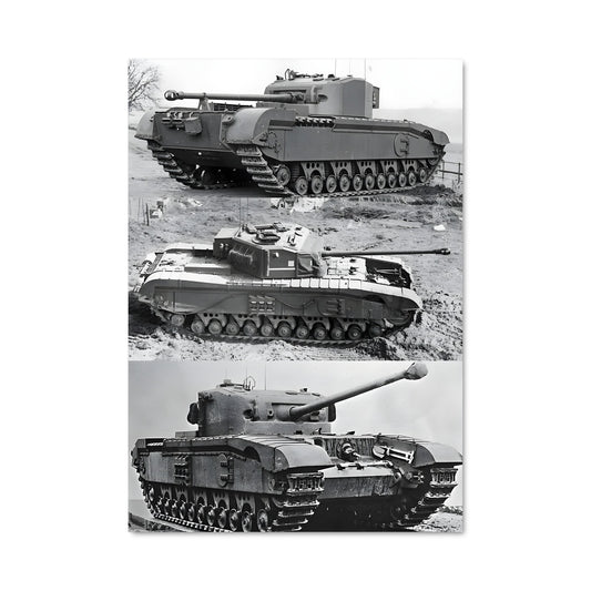 Poster La Charge des Blindés