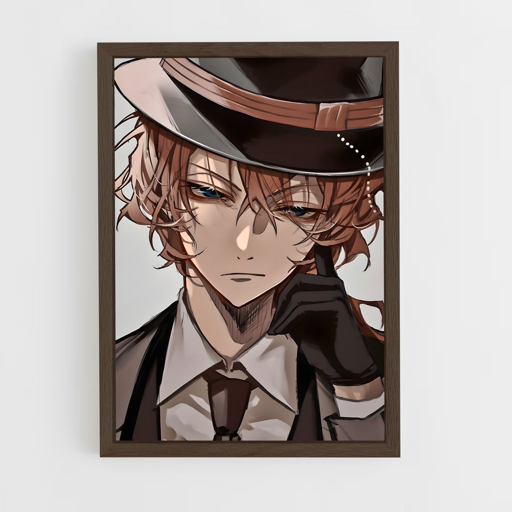 ap-chuuya nakahara-2 cadre Bois foncé