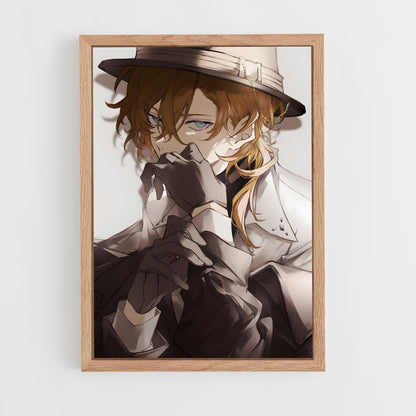 ap-chuuya nakahara-3 cadre Bois clair